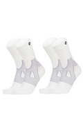 Performance Compression Socks White - AgilityMax 2-Pack